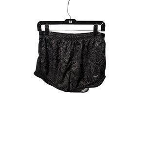 Nike Dri-FIT Women’s Running Shorts – Black Animal Print – Size Large